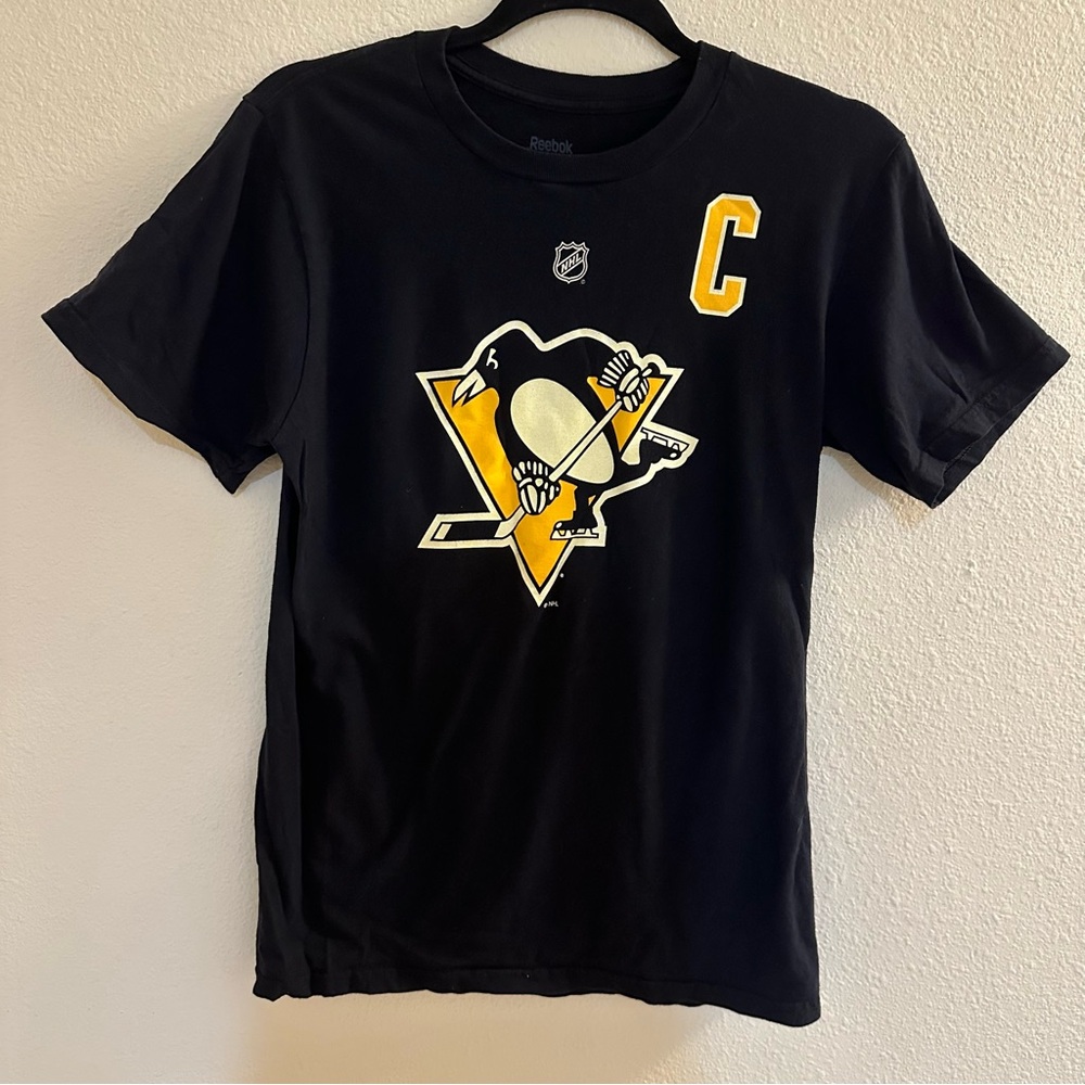 Reebok Sidney Crosby Black T-Shirt